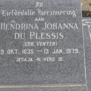 PLESSIS Hendrina Johanna, du nee VENTER 1895-1979 :: ? Maxi 1925-2008 :: ? Elsabe 1923-2003