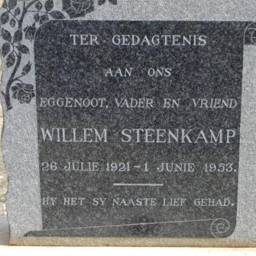 STEENKAMP Willem 1921-1953