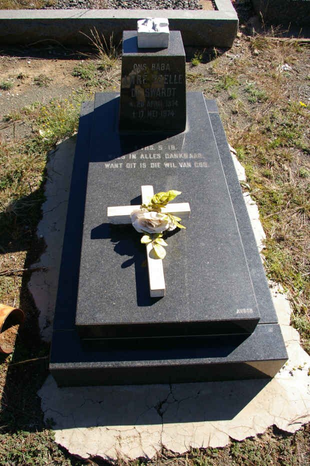 SWARDT Anre Yzelle, de 1974-1974