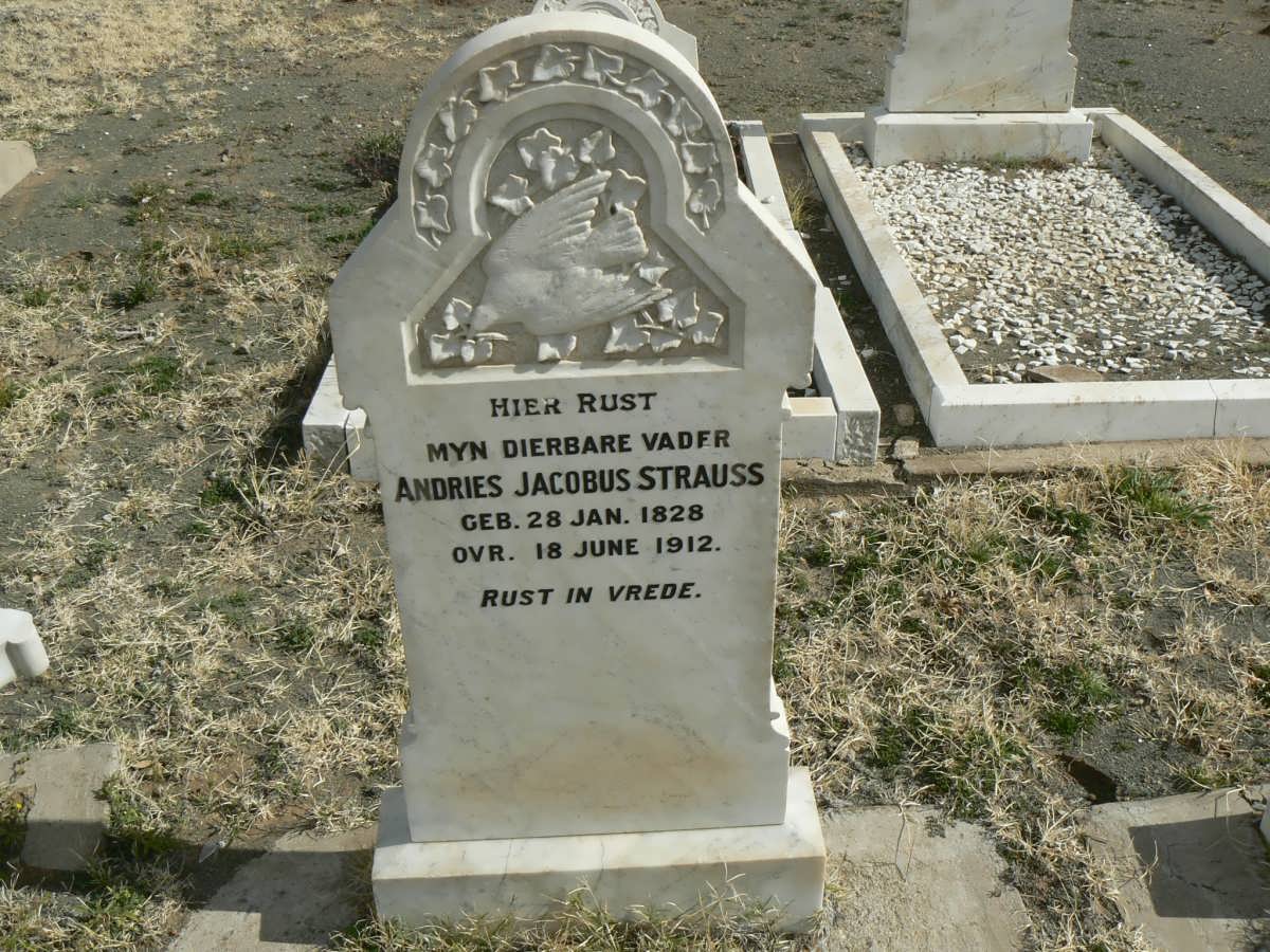 STRAUSS Andries Jacobus 1828-1912