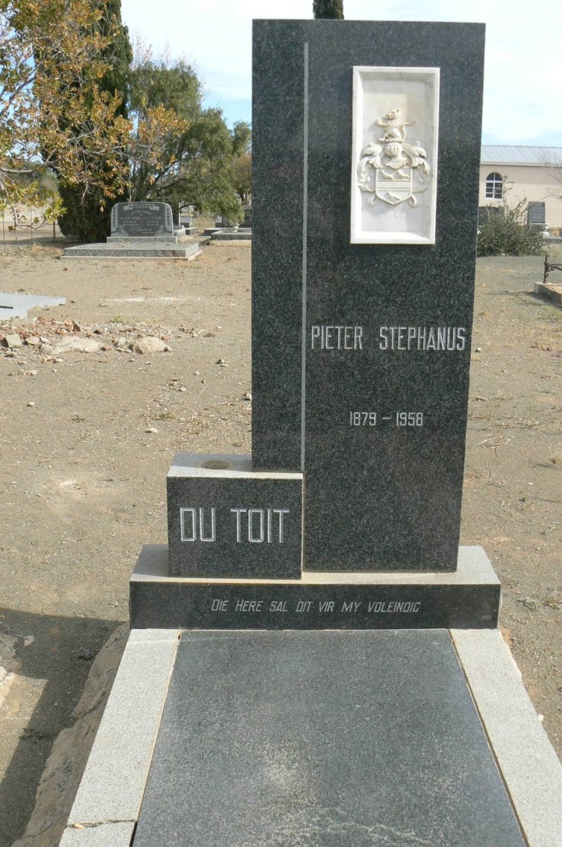 TOIT Pieter Stephanus, du 1879-1958