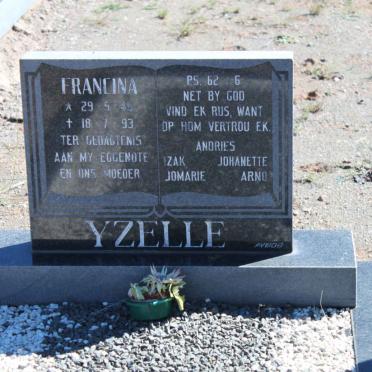 YZELLE Francina 1945-1993