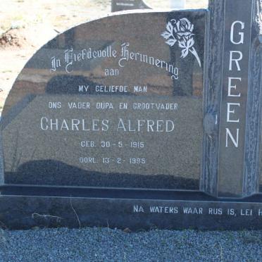 GREEN Charles Alfred 1915-1995 &amp; Magdalena Julia HERHOLDT 1922-