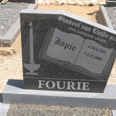 FOURIE Jopie 1922-2004