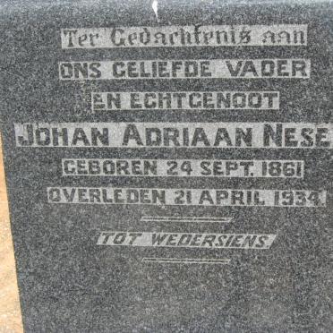 NESER Johan Adriaan 1861-1934