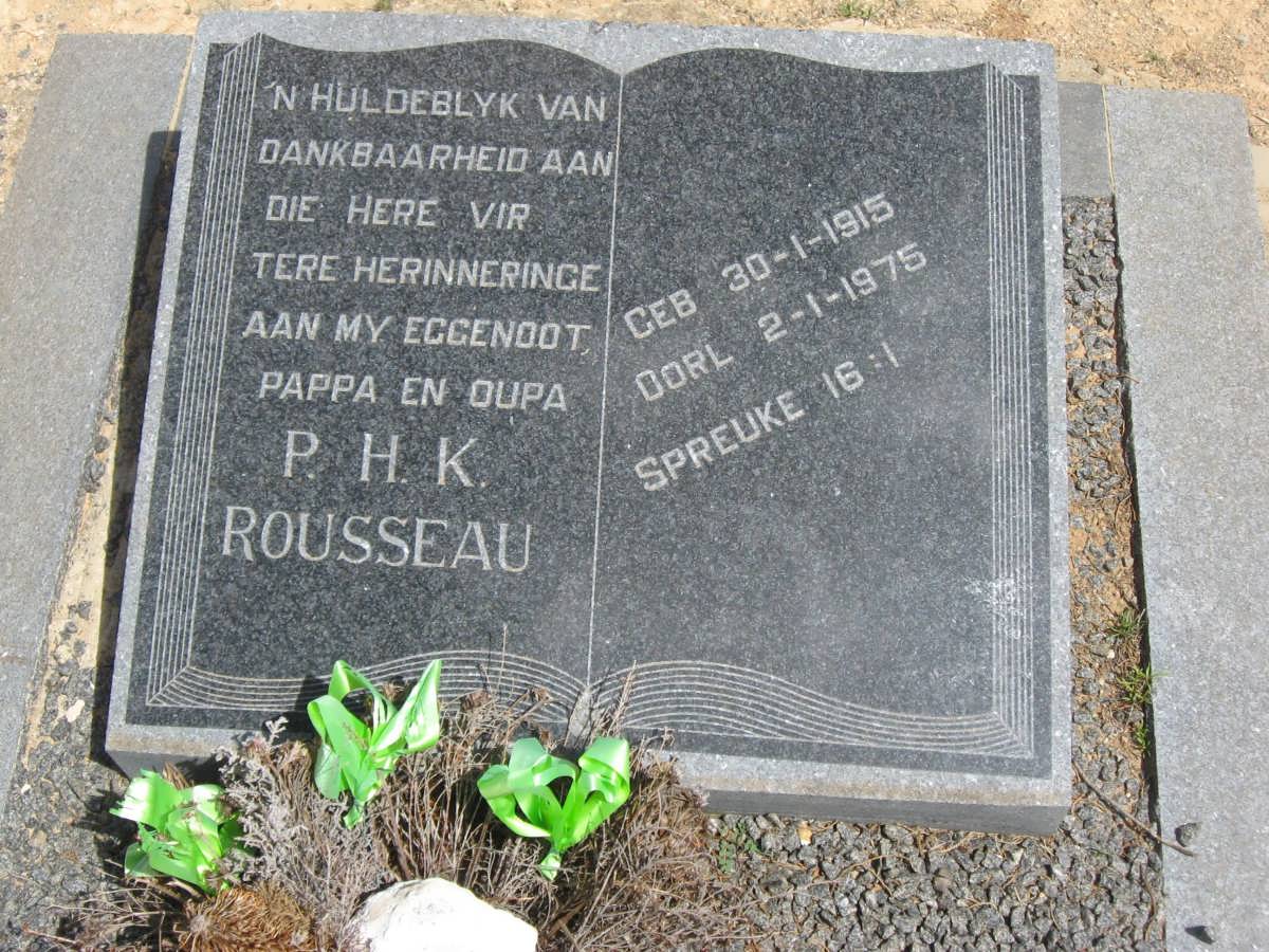 ROUSSEAU P.H.K. 1915-1975