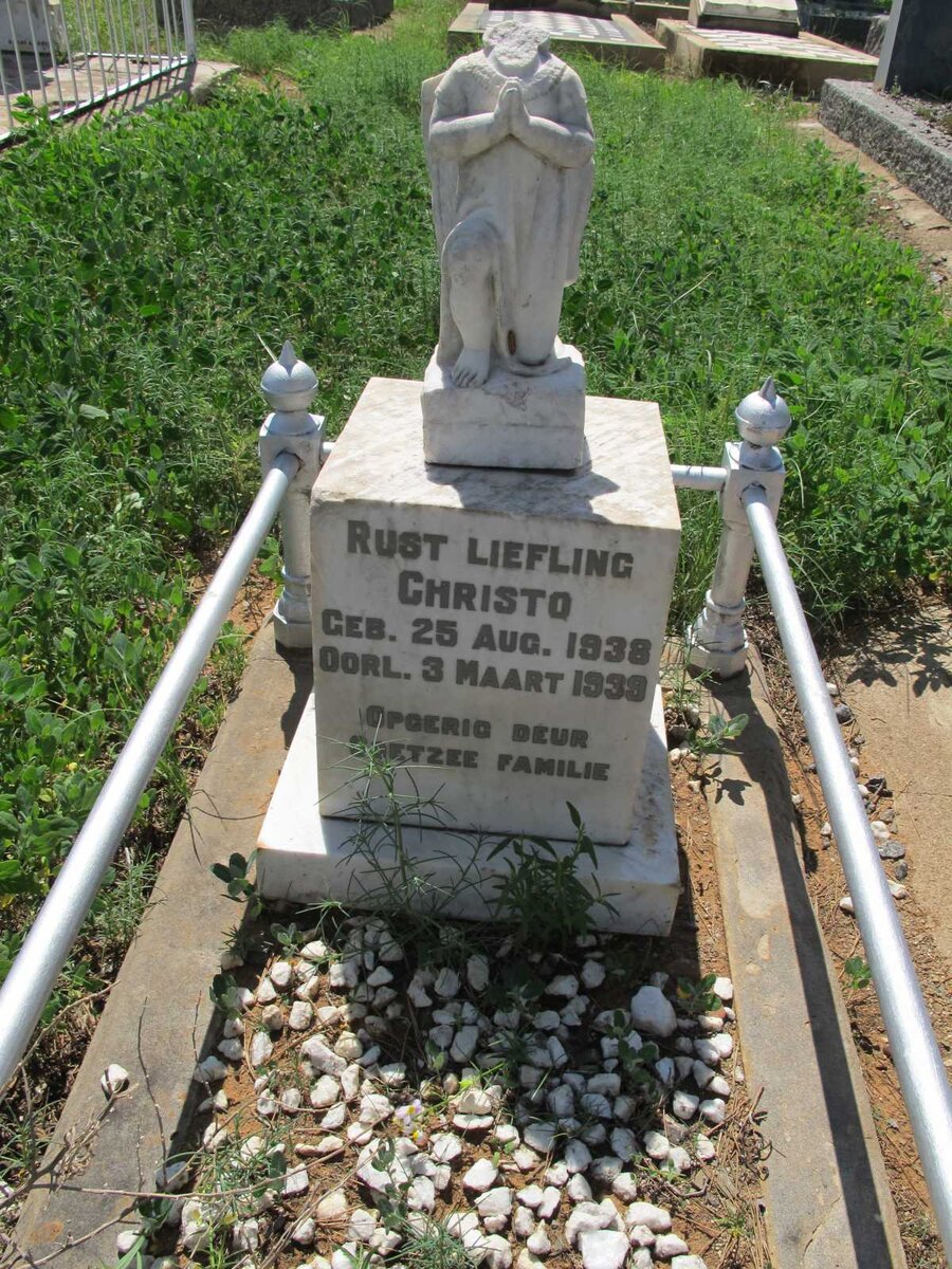 COETZEE Christo 1938-1939