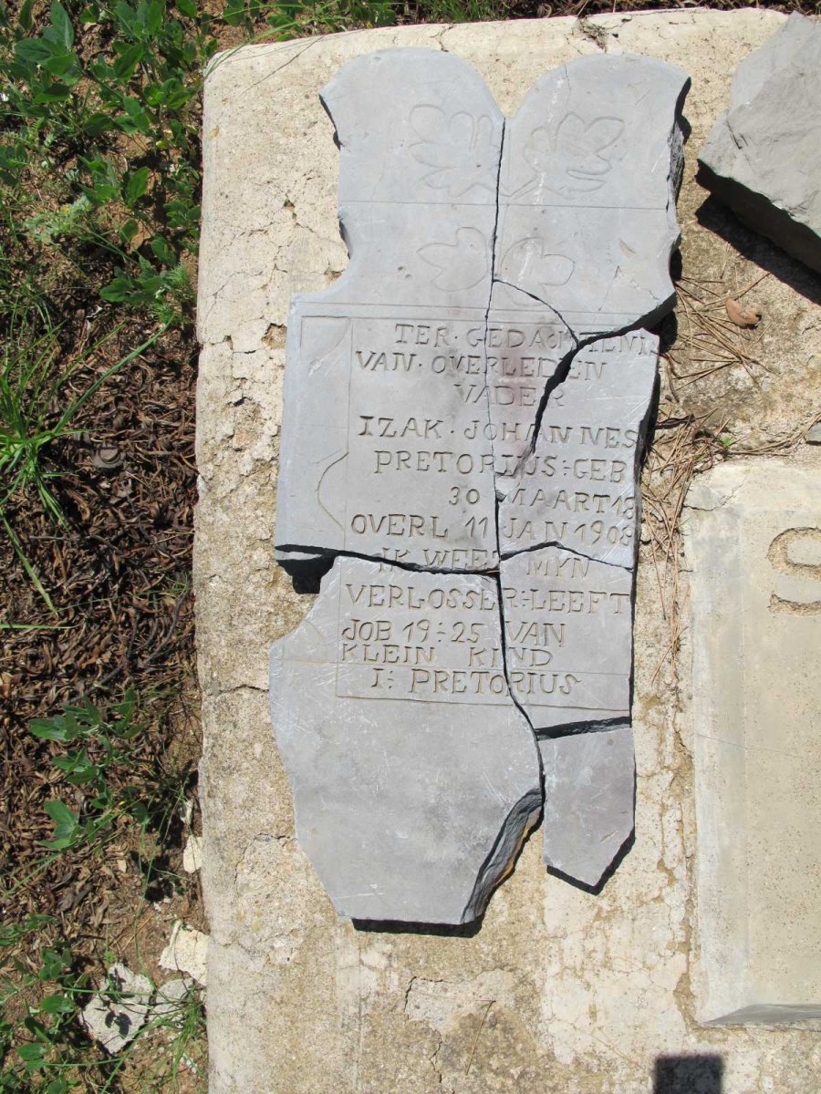 PRETORIUS Izak Johannes 18??-1908