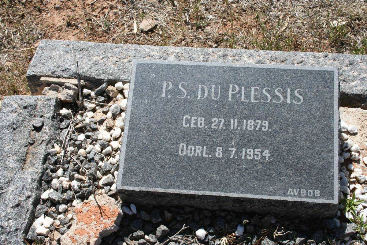 PLESSIS P.S., du 1879-1954