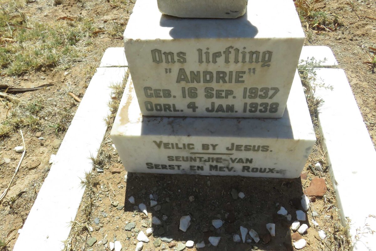 ROUX Andrie 1937-1938