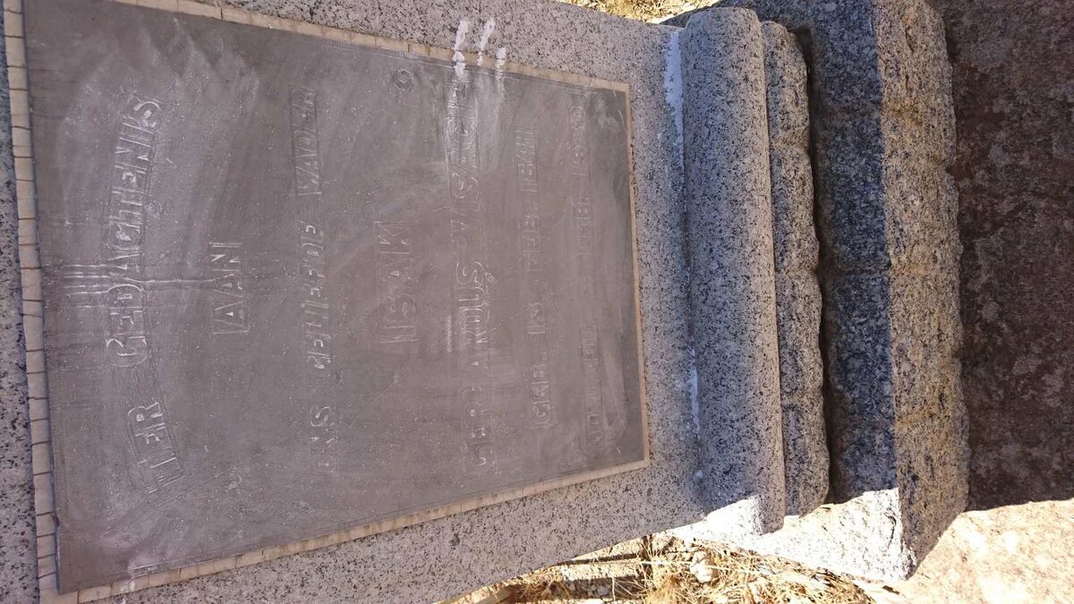 VISAGIE Isak Gerhardus 1841-1930