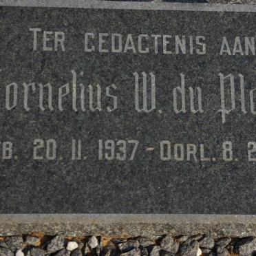 PLOOY Cornelius W., du 1937-1968