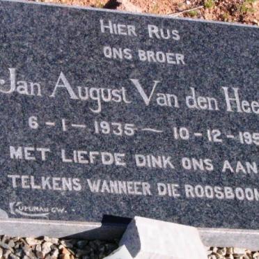 HEEVER Jan August, van den 1935-1956