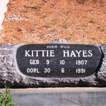HAYES Kittie 1907-1991
