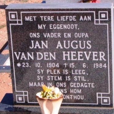 HEEVER Jan Augus, van den 1904-1984