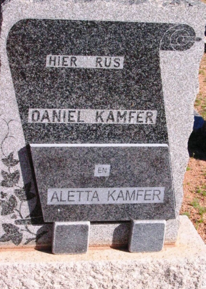 KAMFER Daniel &amp; Aletta