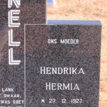 O'CONNELL Albertus Jacobus 1915-1981 &amp; Hendrika Hermina 1927-1989