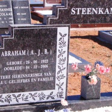 STEENKAMP A.J.B. 1922-2006