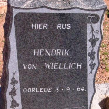 WIELLIGH Hendrik, von -1964