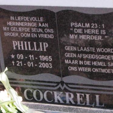 COCKRELL Phillip 1965-2003