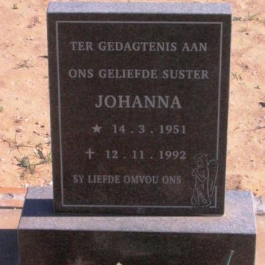 ? Johanna 1951-1992