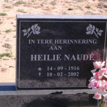 NAUDE Heilie 1916-2002