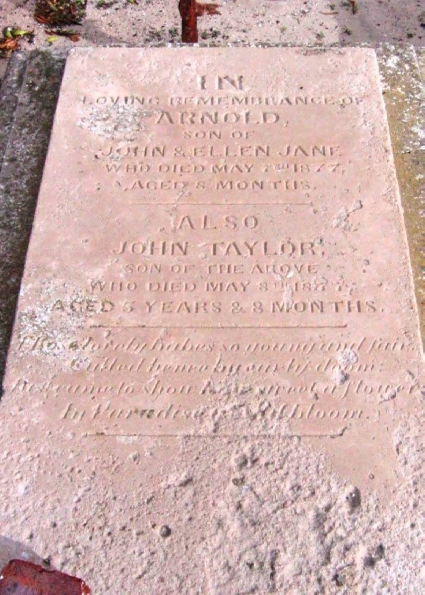 ? Arnold -1877 :: ? John Taylor -1877