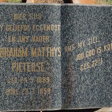 PIETERSE Abraham Matthys 1889-1959 &amp; Susanna Stoffelina 1894-1981_2