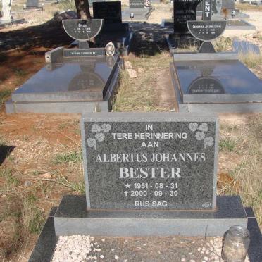 BESTER Albertus Johannes 1951-2000