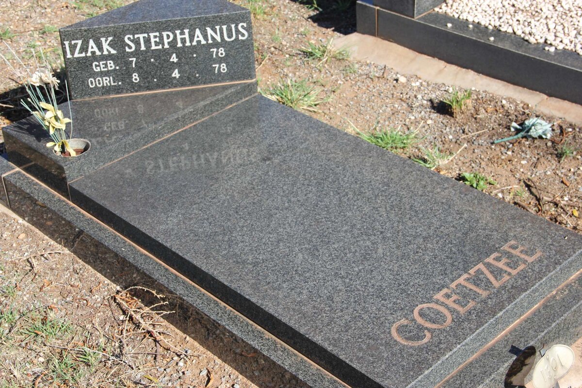 COETZEE Izak Stephanus 1978-1978