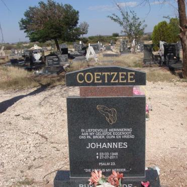 COETZEE Johannes 1948-2011