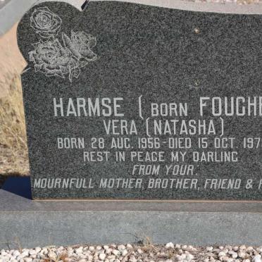 HARMSE Vera nee FOUCHE 1956-1979