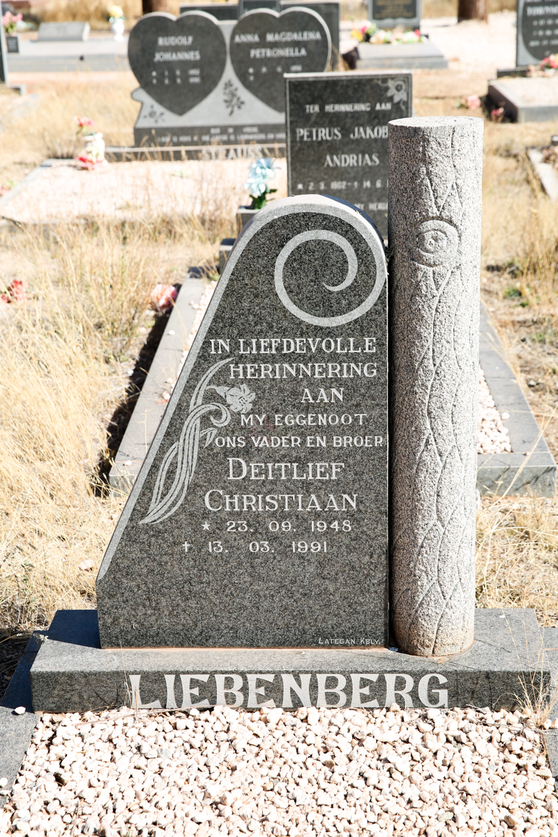 LIEBENBERG Deitlief Christiaan 1948-1991