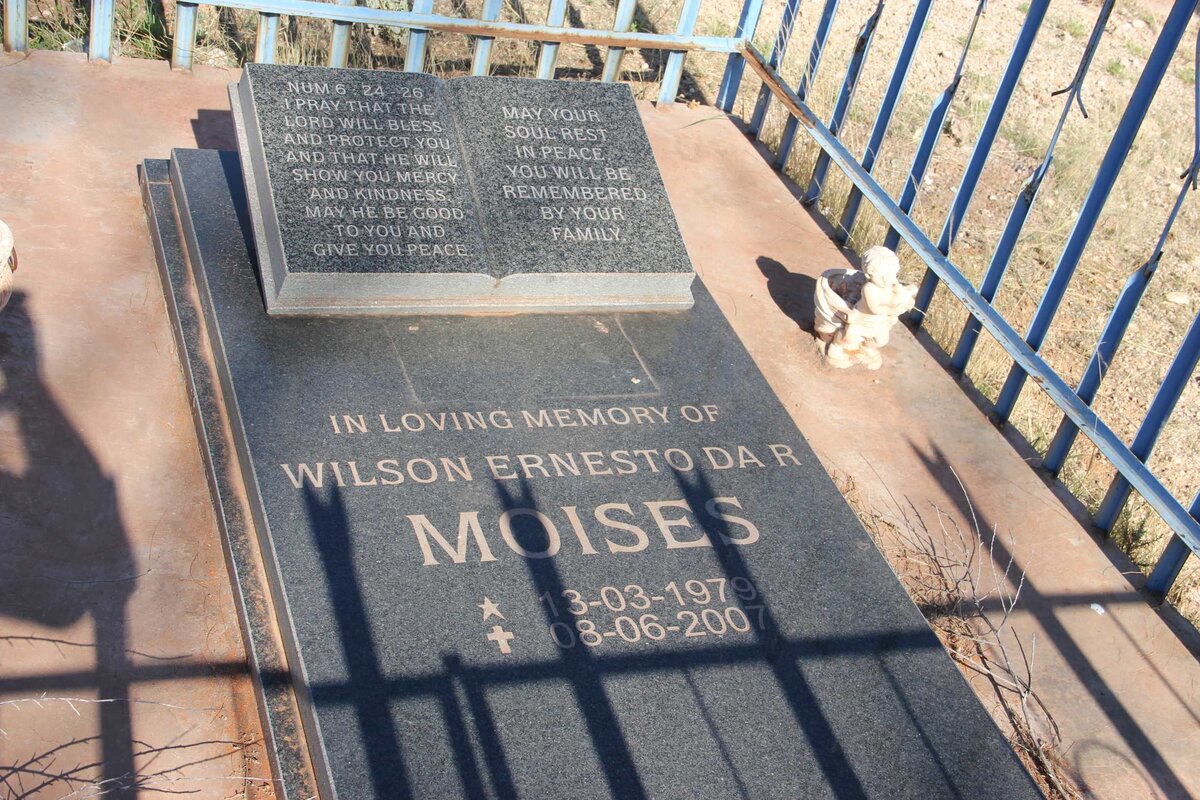 MOISES Wilson Ernesto Da R 1979-2007