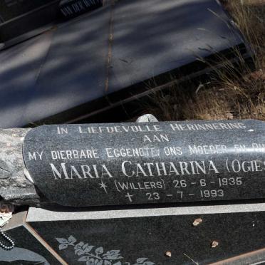 MERWE William James, van der 1933- &amp; Maria Catharina WILLERS 1935-1993