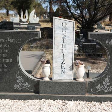 OOSTHUIZEN Johannes Jurgens 1923-1995 &amp; Catherina Elizabeth 1938-2014