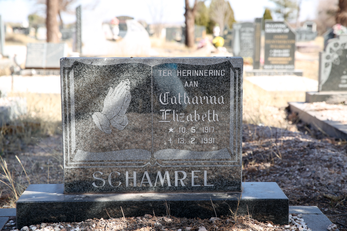 SCHAMREL Catharina Elizabeth 1917-1991