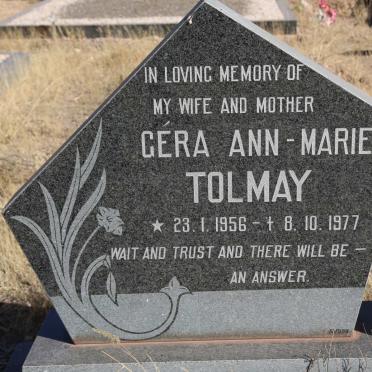 TOLMAY Gera Ann-Marie 1956-1977