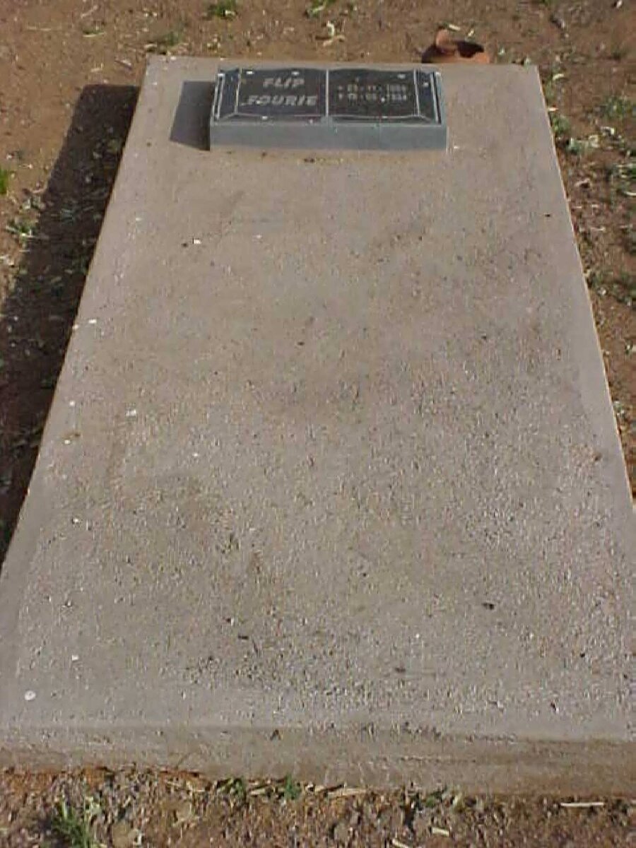 FOURIE Flip 1886-1934