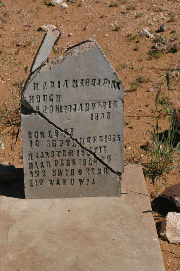 HOUGH Maria Magdalina 1935-1935