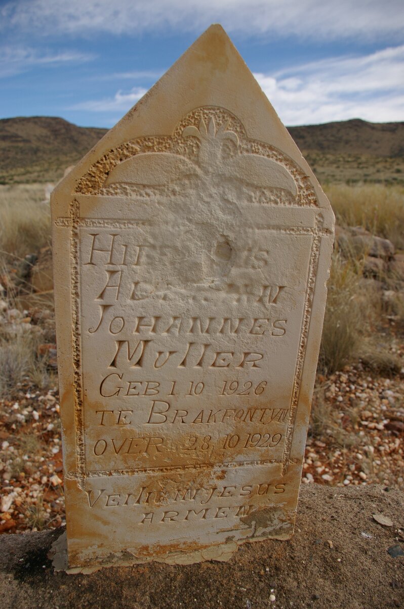 MULLER A? Johannes 1926-1929