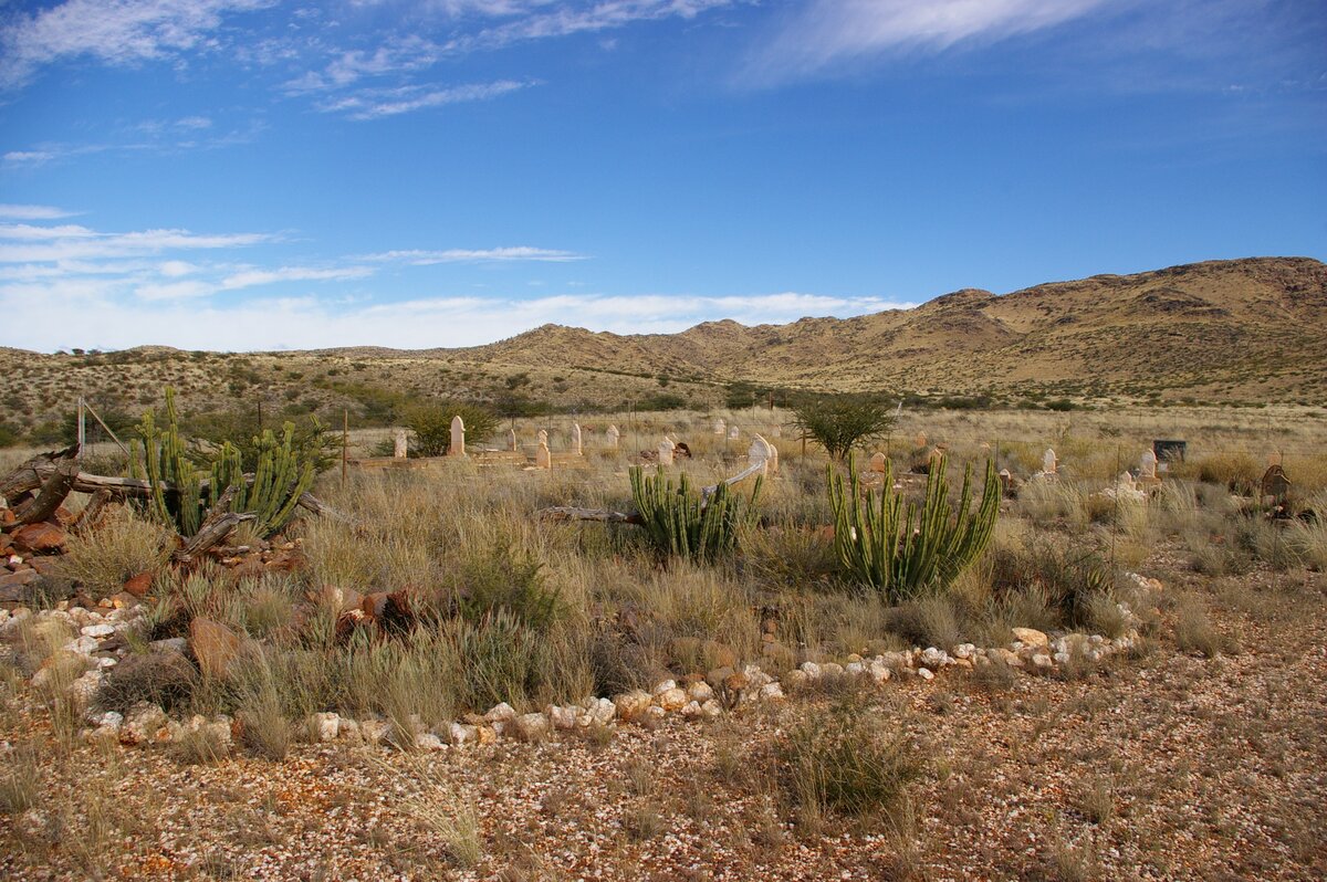 1. Overview on cemetery area