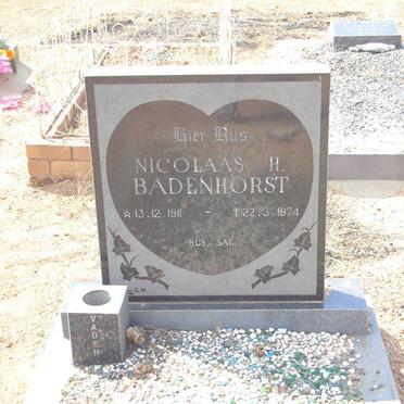 BADENHORST Nicolaas H. 1911-1974