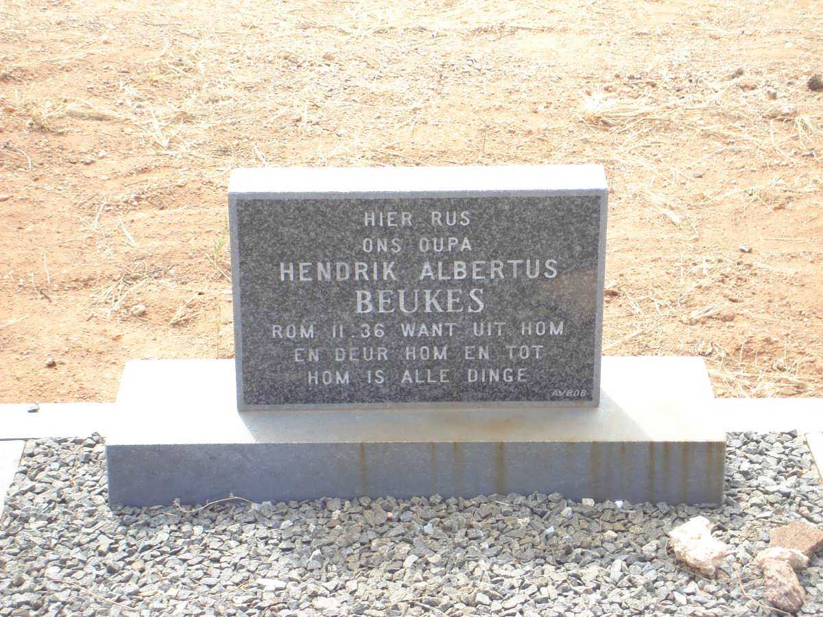 BEUKES Hendrik Albertus