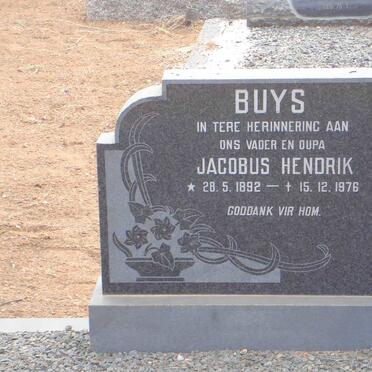 BUYS Jacobus Hendrik 1892-1976 &amp; Cornelia Gertruida 1899-1973