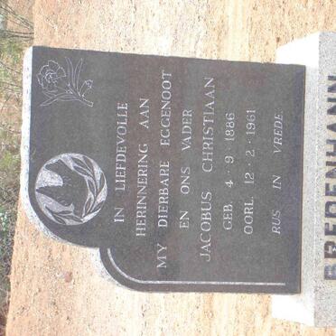 BREDENHANN Jacobus Christiaan 1886-1961