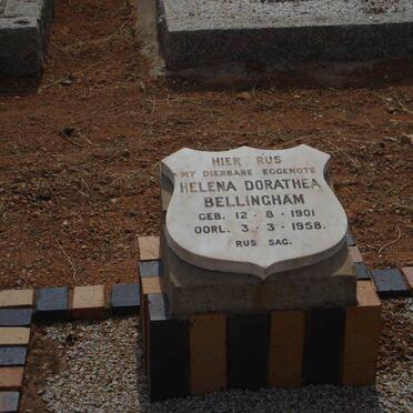 BELLINGHAM Helena Dorathea 1901-1958