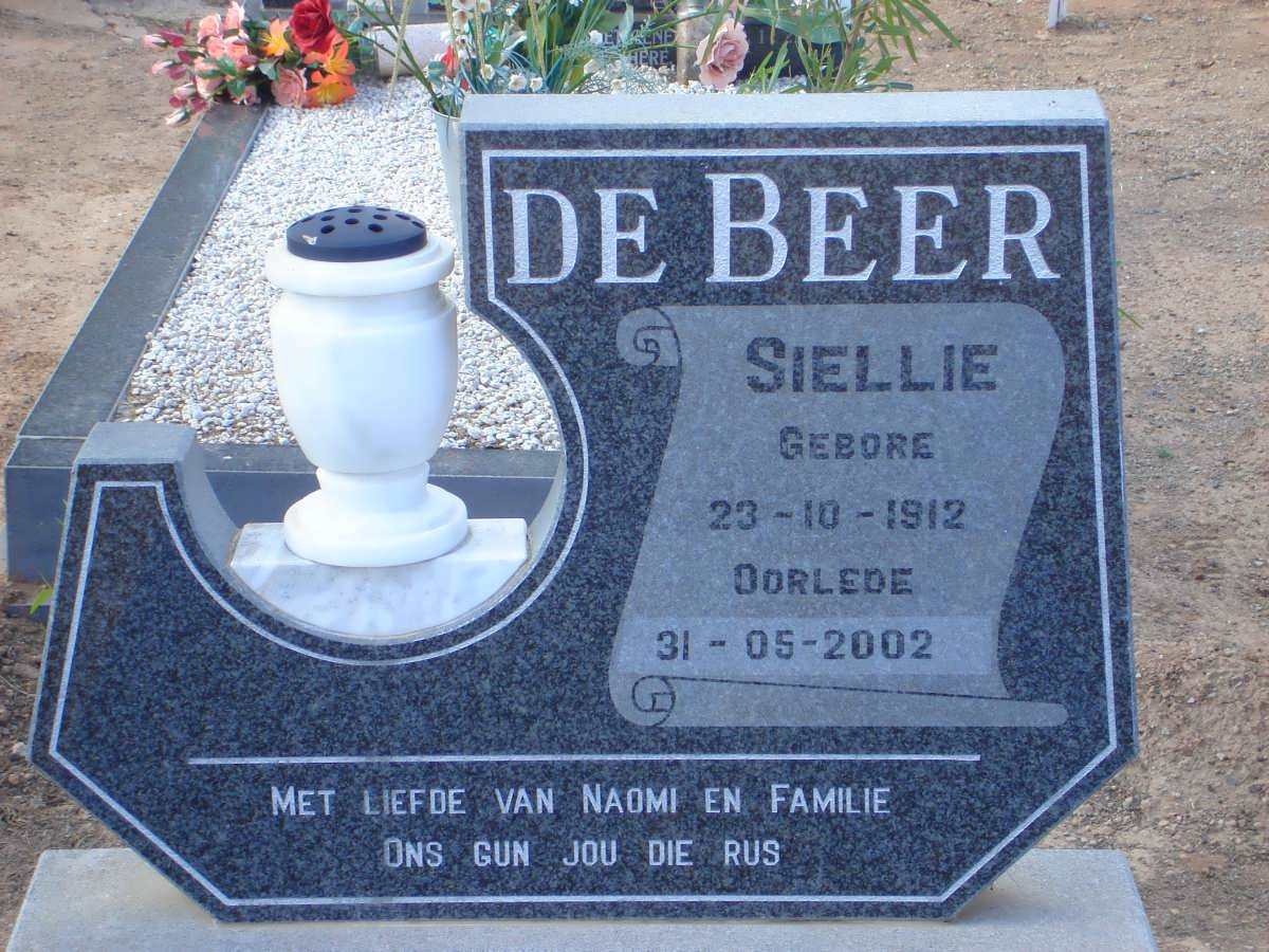 BEER Sielie, de 1912-2002