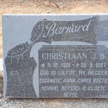 BARNARD Christiaan J.B. 1921-1967
