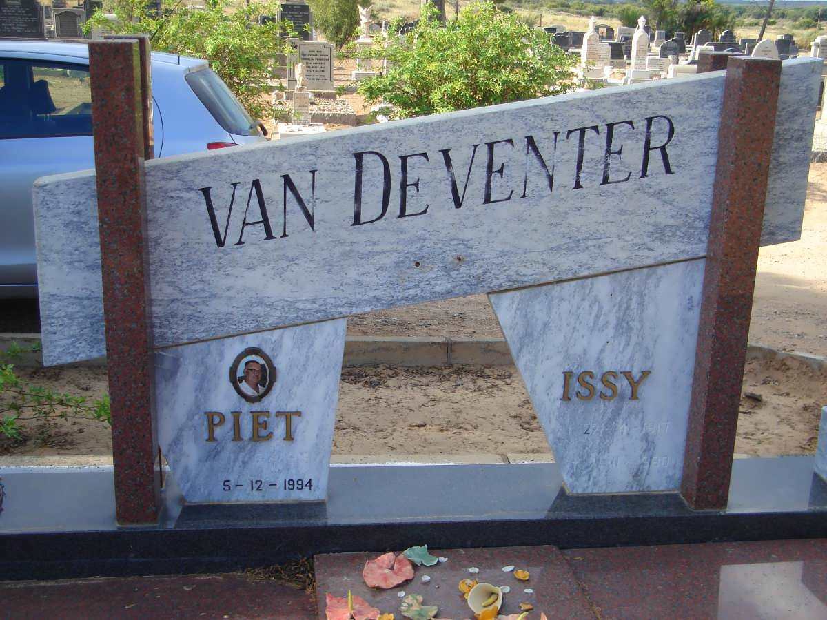 DEVENTER Piet, van 1912-1994 &amp; Issy 1917-1990